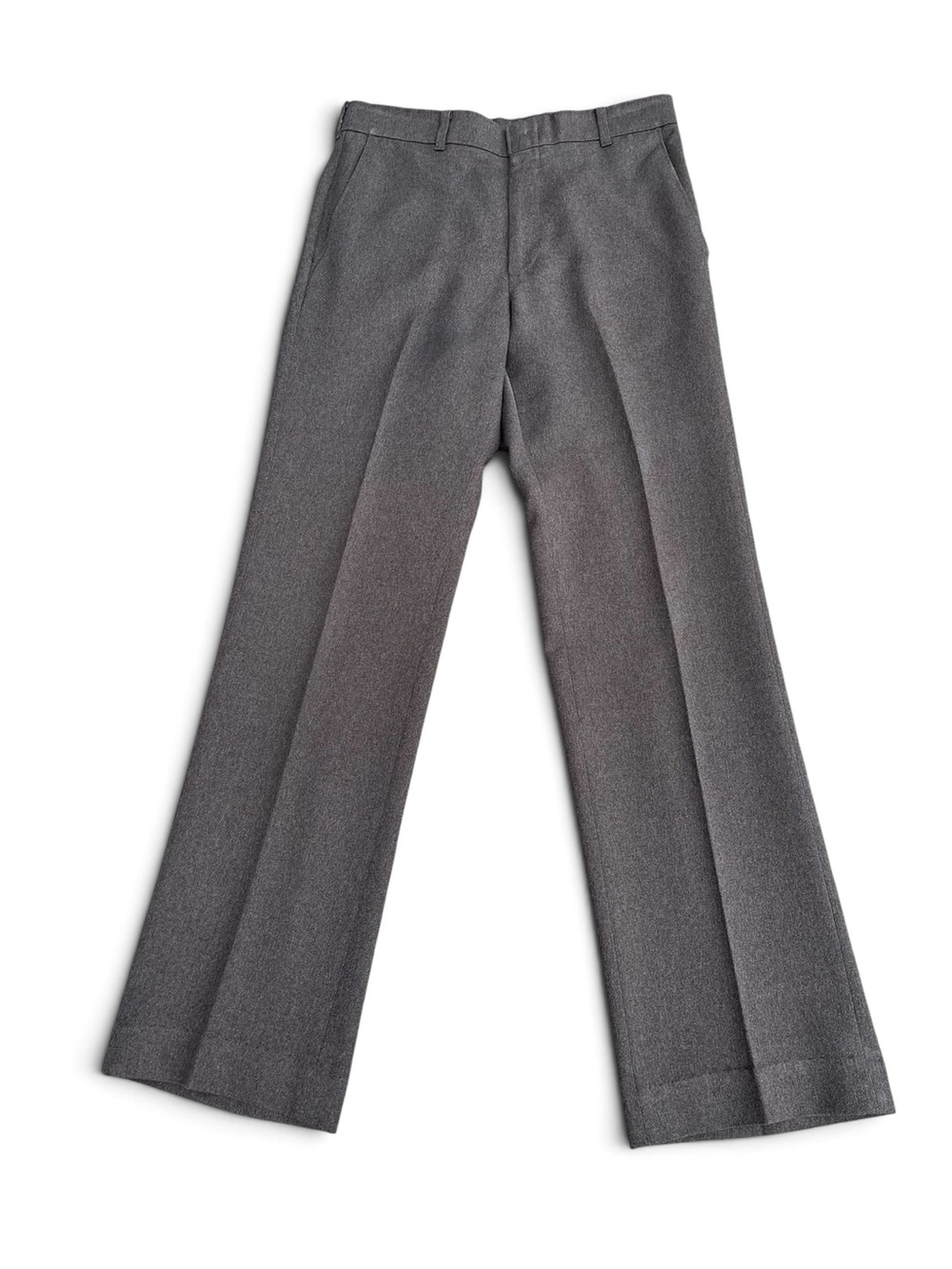 Levi's Action Slacks Vintage Charcoal Gray Dress Pants Straight Leg Pants